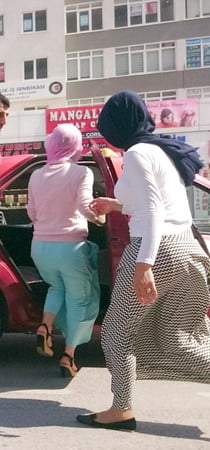 Turkish Hijab Candid Butt