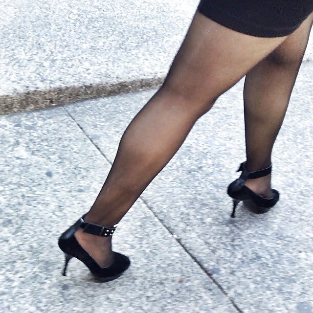Sex pantyhose  legs streets voyeurs image