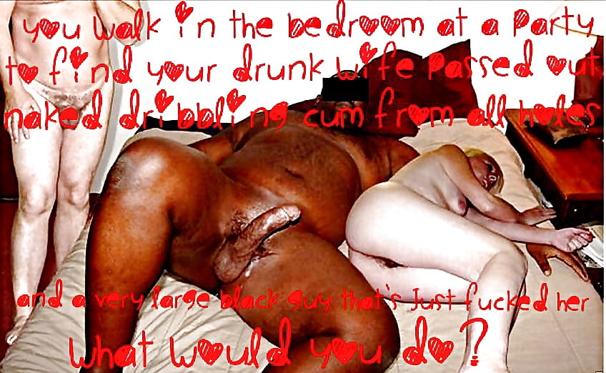 Sex Random interracial cuckold captions of mine image