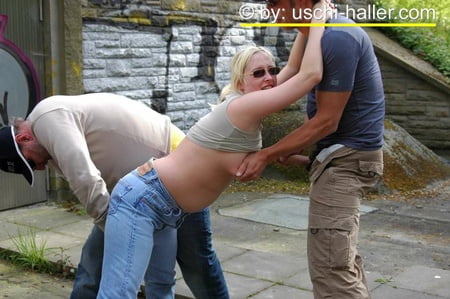 blonde cum slut dany sun fucking outdoor         